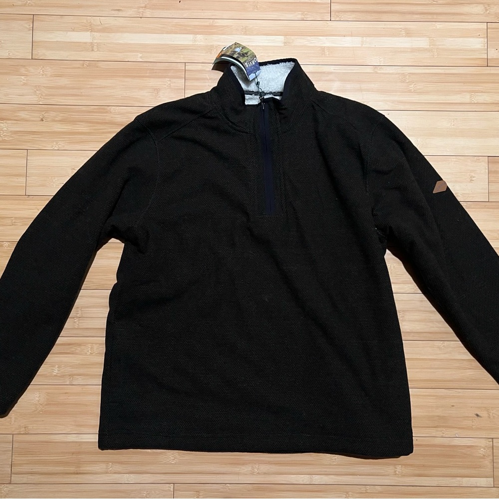 Orvis fleece lined pullover